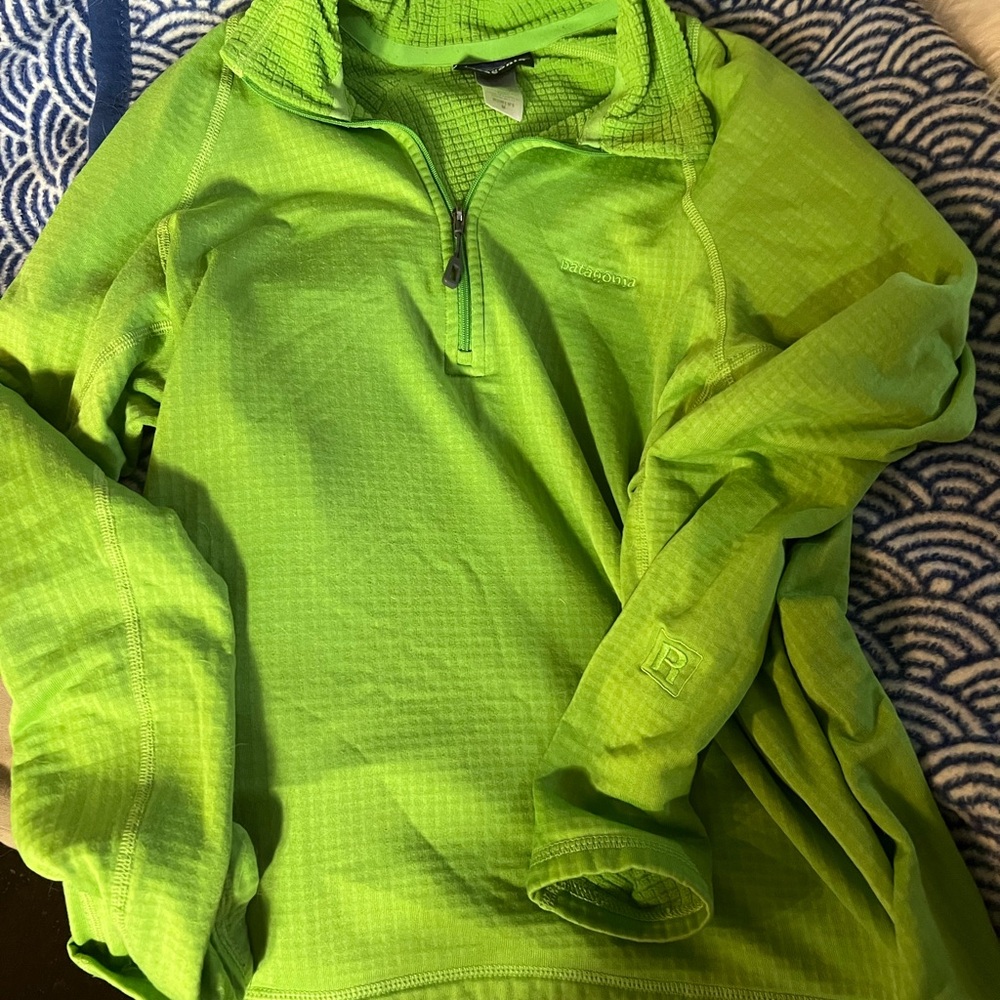 Patagonia R fleece quarter zip